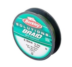 BERKLEY 0,18MM SOLUTIONS BRAID MIS.125MT GREEN - BERKLEY