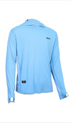 BKK Long Sleeve Casual ShirtLight Blue L - 1