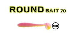 FUJIN ROUND BAIT 70MM SILIKON BALIK SB01 - FUJIN