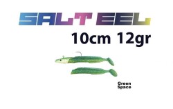 Fujin Salt Eel #033 green Space Slt1012 10cm 12gr Silikon Yem - FUJIN