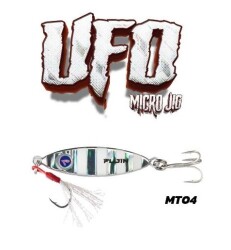 Fujin UFO Micro Jig 10gr MT04Zebra Glow - 1