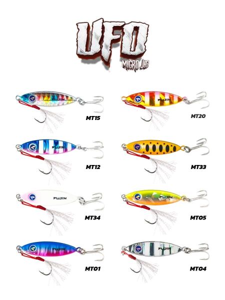 Fujin UFO Micro Jig 6gr MT15Rainbow - 2