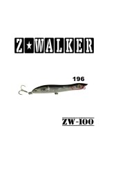 FUJIN Z-WALKER 100 BLACK MULLET #196 10CM 11GR - FUJIN