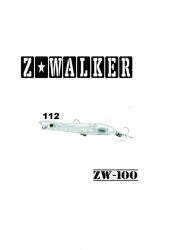 FUJIN Z-WALKER 100 CRYSTALLINE#112 10CM 11GR - FUJIN