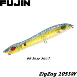 Fujin Zigzags Zz-105Sw 10gr#008 Sexy Shad - FUJIN