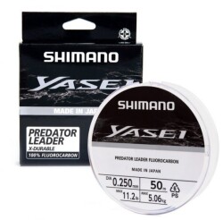 Line Yasei Fluoro Leader 50m 0.30mm 7.17kg Grey - SHIMANO