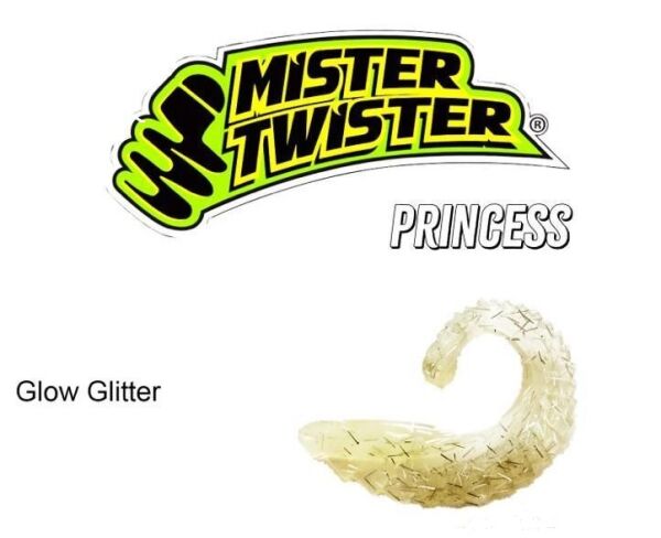 MISTERTWISTER PRINCESS 9CM 5GR GLOW GLITTER SAHTE 3PCS - 1