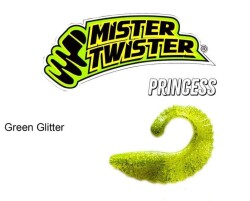 MISTERTWISTER PRINCESS 9CM 5GR GREEN GLITTER SAHTE 3PCS - 1