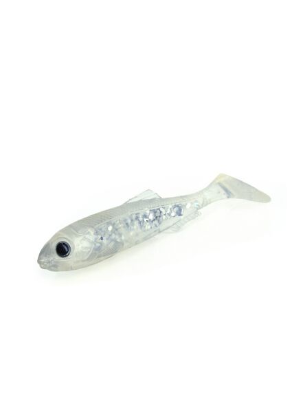 MOLIX RTSHAD RTS45-163 GHOSTSILVERFLAKE 11.4CM SILIKON YEM - 1