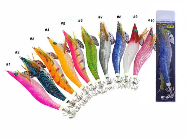 M&W SQUID JIG S-1 3.5 13cm 19gr Kalamar Zokası Renk: 01 - 2