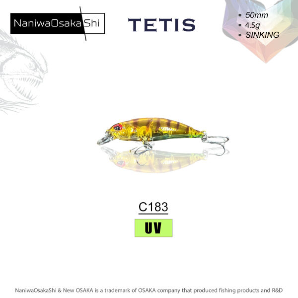 NANIWAOSAKASHI TETIS 50MM 4.5G SINKING C183 SAHTE BALIK - 1