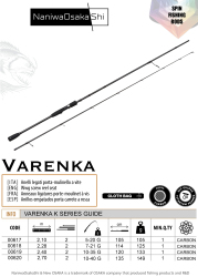 NANIWAOSAKASHI VARENKA 2,28CM 7-21GR 2PCS OLTA KAMISI - NANIWAOSAKASHI