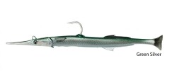 NEEDLEFISH PULSETAIL 2+1 14CM 12GR GREEN - SAVAGE GEAR