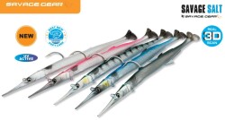 NEEDLEFISH PULSETAIL 2+1 14CM 12GR PINK SILVER - 2