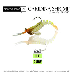 OSAKA CARIDINA SHRIMP 5CM 3.5GR C026 SİLİKON KARİDES - NANIWAOSAKASHI