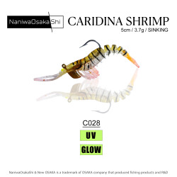 OSAKA CARIDINA SHRIMP 5CM 3.5GR C028 SİLİKON KARİDES - NANIWAOSAKASHI