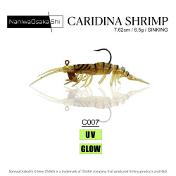 OSAKA CARIDINA SHRIMP 7.62CM 6.5G C007 SİLİKON KARİDES - NANIWAOSAKASHI