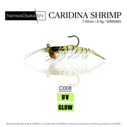 OSAKA CARIDINA SHRIMP 7.62CM 6.5G C008 SİLİKON KARİDES - NANIWAOSAKASHI