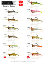 OSAKA CARIDINA SHRIMP 7.62CM 6.5G C028 SİLİKON KARİDES - 2