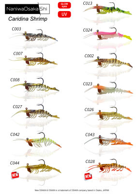 OSAKA CARIDINA SHRIMP 7.62CM 6.5G C028 SİLİKON KARİDES - 2