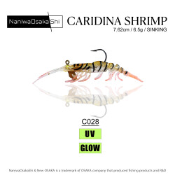 OSAKA CARIDINA SHRIMP 7.62CM 6.5G C028 SİLİKON KARİDES - NANIWAOSAKASHI