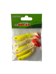 OSKAR SİLİKON BALIK FISHING LURE SASI (CY04) 8CM. - OSKAR