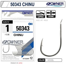 OWNER 50343 NO:3 CHINU WHITE 14 PCS - OWNER