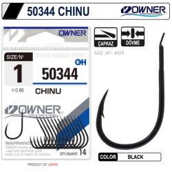 OWNER 50344 NO:1 CHINU BLACK 14 PCS - 