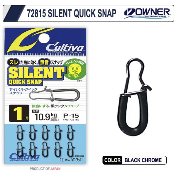 OWNER 72815 SILENT QUICK SNAP NO.0 - 1