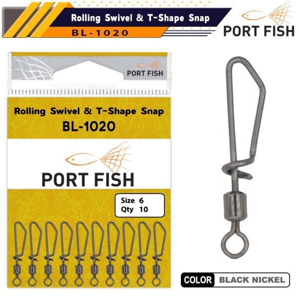 PORTFISH BL1020 No:6 Kilitli Maket Klipsi - 1