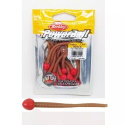 POWERBAIT MICE TAILS 8CM FLUO RED/NAT.13CT - berkley