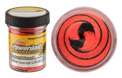 POWERBAIT NATURELSCENT GLITTER 50GBLK/FL.RED - berkley