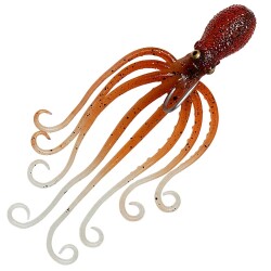 SAVAGE GEAR 3D OCTOPUS 120G 16CM BROWN GLOW - SAVAGE GEAR