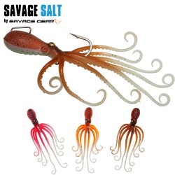 SAVAGE GEAR 3D OCTOPUS 35G 10 CM BROWN GLOW - 2