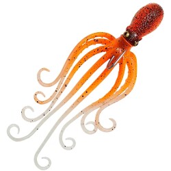 SAVAGE GEAR 3D OCTOPUS 70G 15CM UV ORANGE GLOW - SAVAGE GEAR