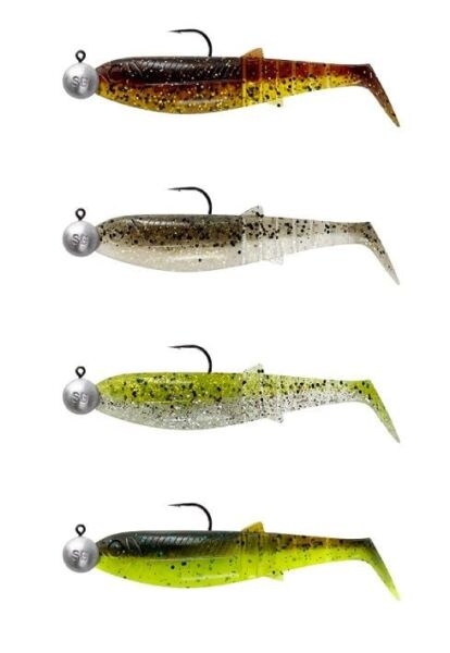 SAVAGE GEAR CANNIBAL SHAD6.8CM 3GR+5GR #1/0 CLEARW - 1