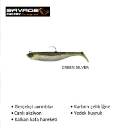 SAVAGE GEAR SAVAGE MINNOW 10CM 20GR GREEN SILVER - SAVAGE GEAR