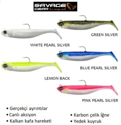 SAVAGE GEAR SAVAGE MINNOW 10CM 20GR GREEN SILVER - 2