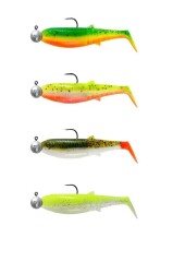 SavageGear Cannibal Shad 8cm 5gr+7.5gr #2/0Dark w - SAVAGE GEAR