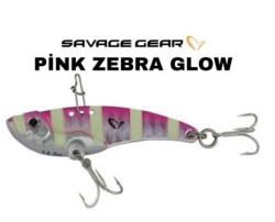 SG 3D MINNOW VIB BLADE 3,5CM 4GR PINK ZEBRA GLOW - 1