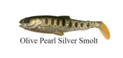 SAVAGE GEAR CRAFT CANNIBALPADDLETAIL 6.5cm 4gr OLIVESILVERS - SAVAGE GEAR