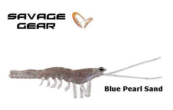 SAVAGE GEAR LB MANIC SHRIMP 6,6CM BLUE PEARLD SAND 6X - 1