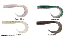 SAVAGE GEAR LB SANDEEL CURLTAIL 7CM BABY MACK 6PCS - 2