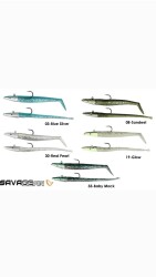 SAVAGE GEAR SANDEEL AND SLUG 10CM 10G 19-GLOW 4+2PCS - SAVAGE GEAR