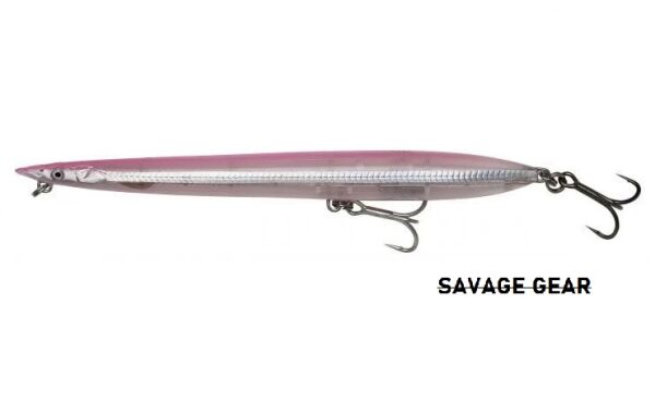 SAVAGE GEAR SANDEEL SURF WALKER 210 41GR PINK FLASH - 1