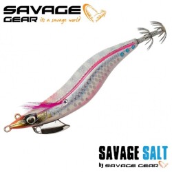 SAVAGE GEAR SQUID BEAT EGI 2.5 10G WHITE PINK HEAD - SAVAGE GEAR