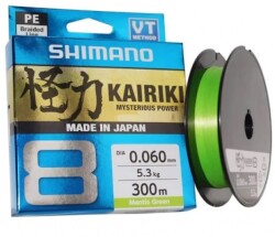 SHIMANO KAIRIKI 8 300M MANTIS GREEN 0.060MM/5.3KG - SHIMANO