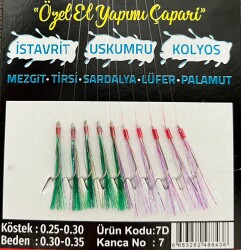 VURGUN CAPARI PEMBE YESIL URUN KODU:7D - VURGUN