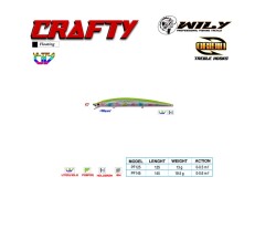 WILY CRAFTY 14.5CM MAKET BALIK 19.5GR C:57 - WILY