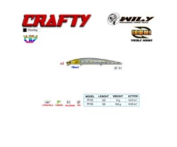 WILY CRAFTY 14.5CM MAKET BALIK 19.5GR C:60 - WILY